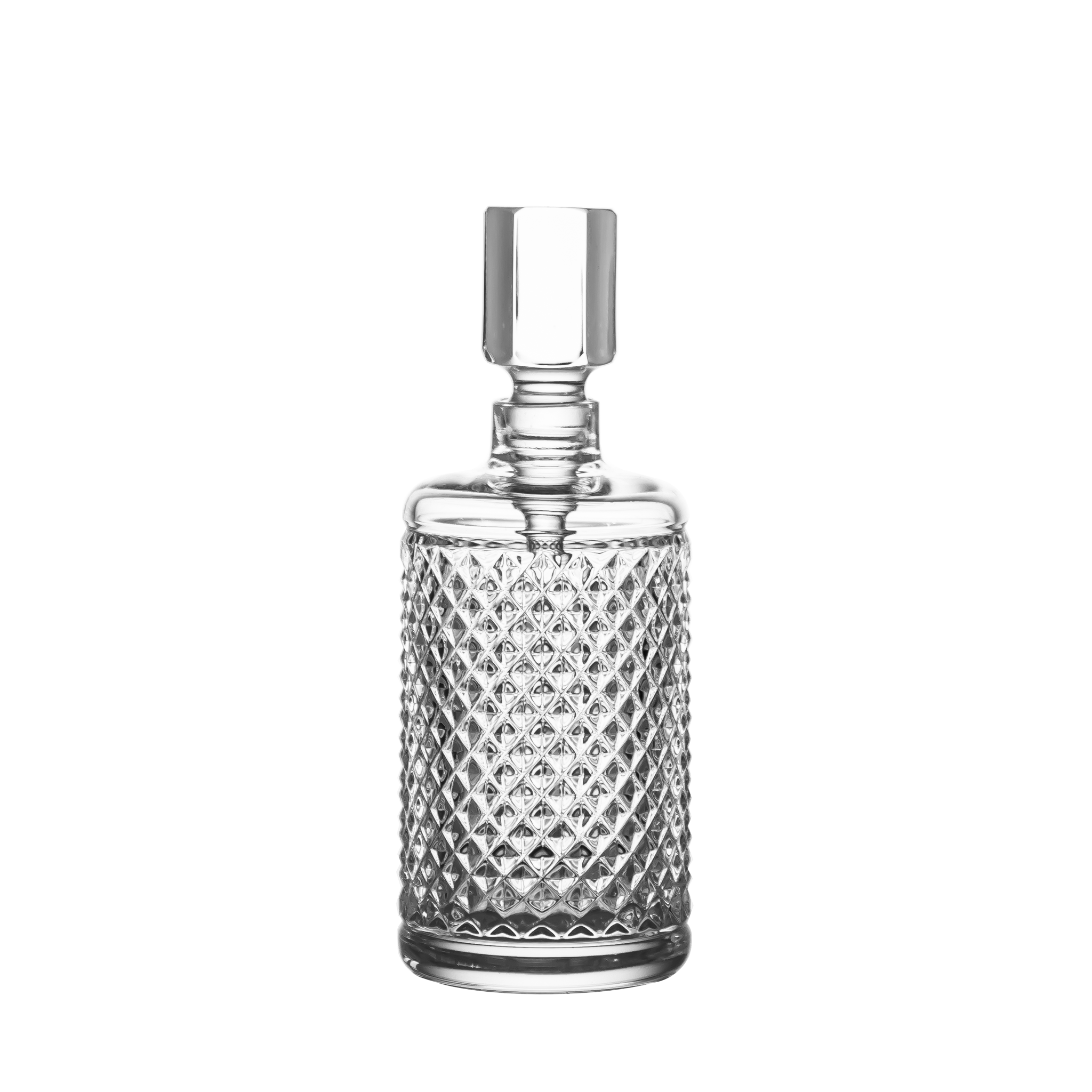 アールデコ クリスタルパフュームボトル Art Deco Etched Crystal Perfume Bottle - frenchgardenhouse