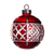 Waterford Annual Ornament ’2018’ Ruby Red Bauble 2.9 in