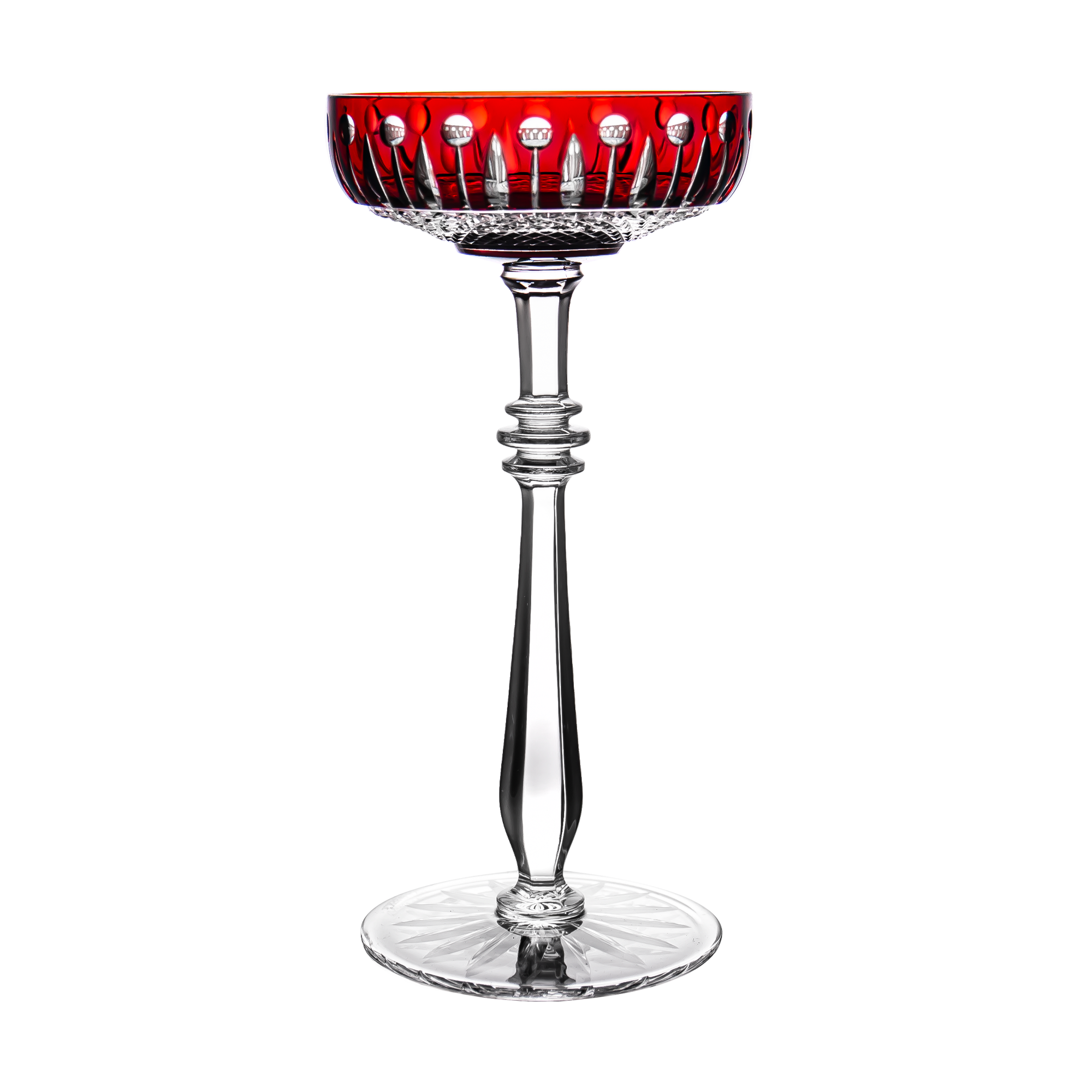 Fabergé Xenia Ruby Red Champagne Coupe