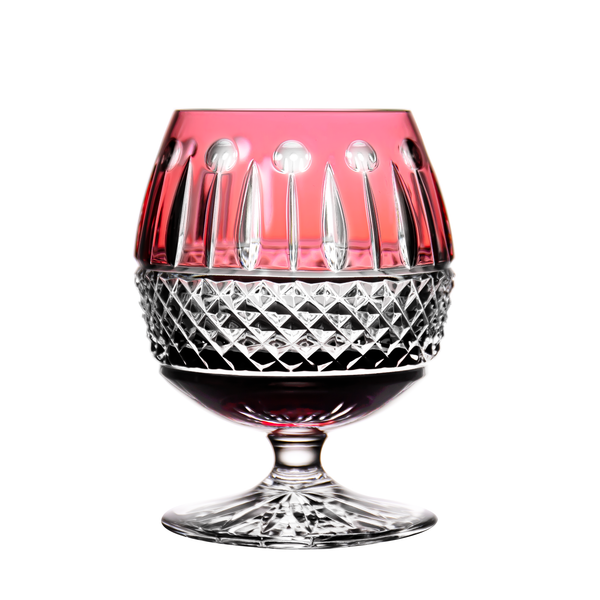 Fabergé Xenia Golden Red Brandy Glass Ajka Crystal