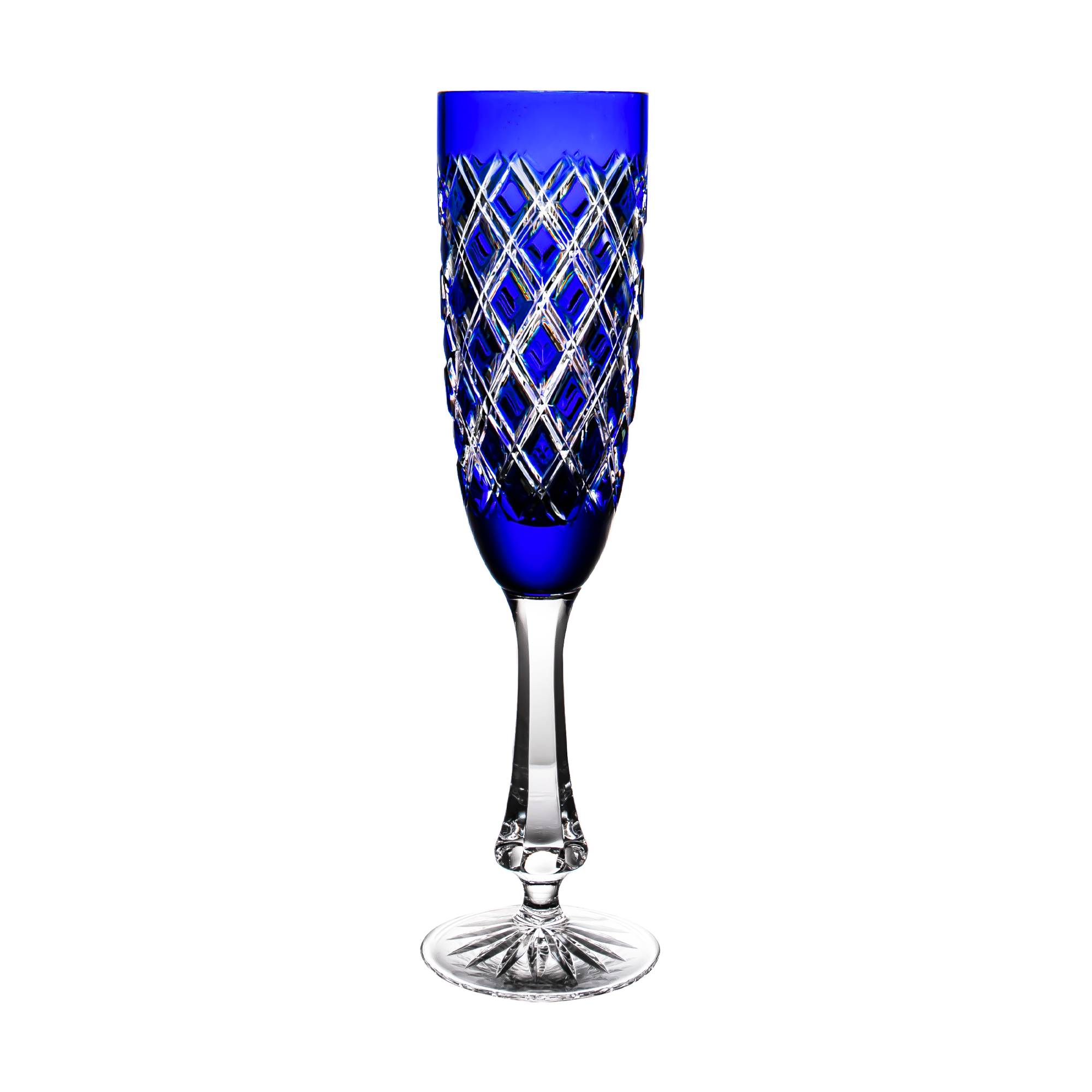 Fabergé Na Zdorovye Ruby Red Martini Glass - Ajka Crystal