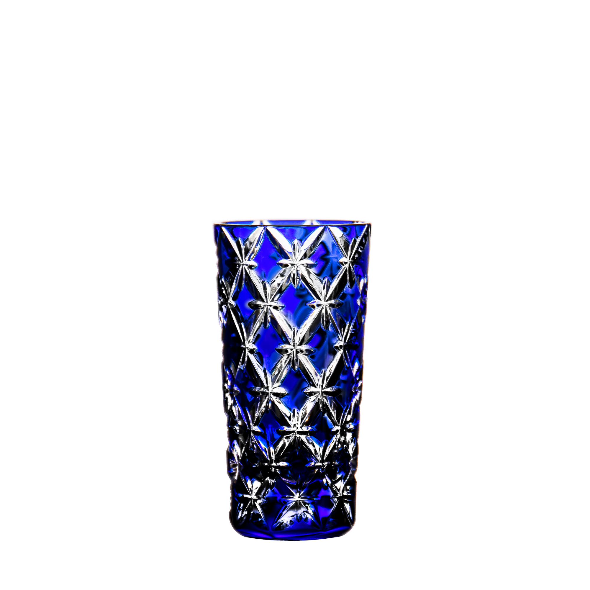 Stars Blue Shot Glass