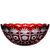 Fabergé Czar Bellagio Ruby Red Bowl 10.2 in