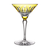 Fabergé Xenia Golden Martini Glass