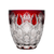 Fabergé Czar Imperial Ruby Red Ice Bucket 7.1 in