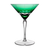 Fabergé Bristol Green Martini Glass 4th Edition