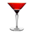Fabergé Bristol Ruby Red Martini Glass 4th Edition