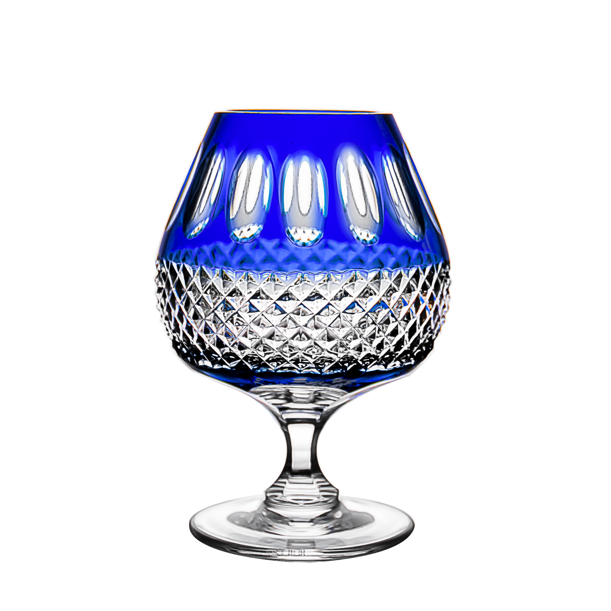 Colleen Encore Blue Brandy Glass 1st Edition