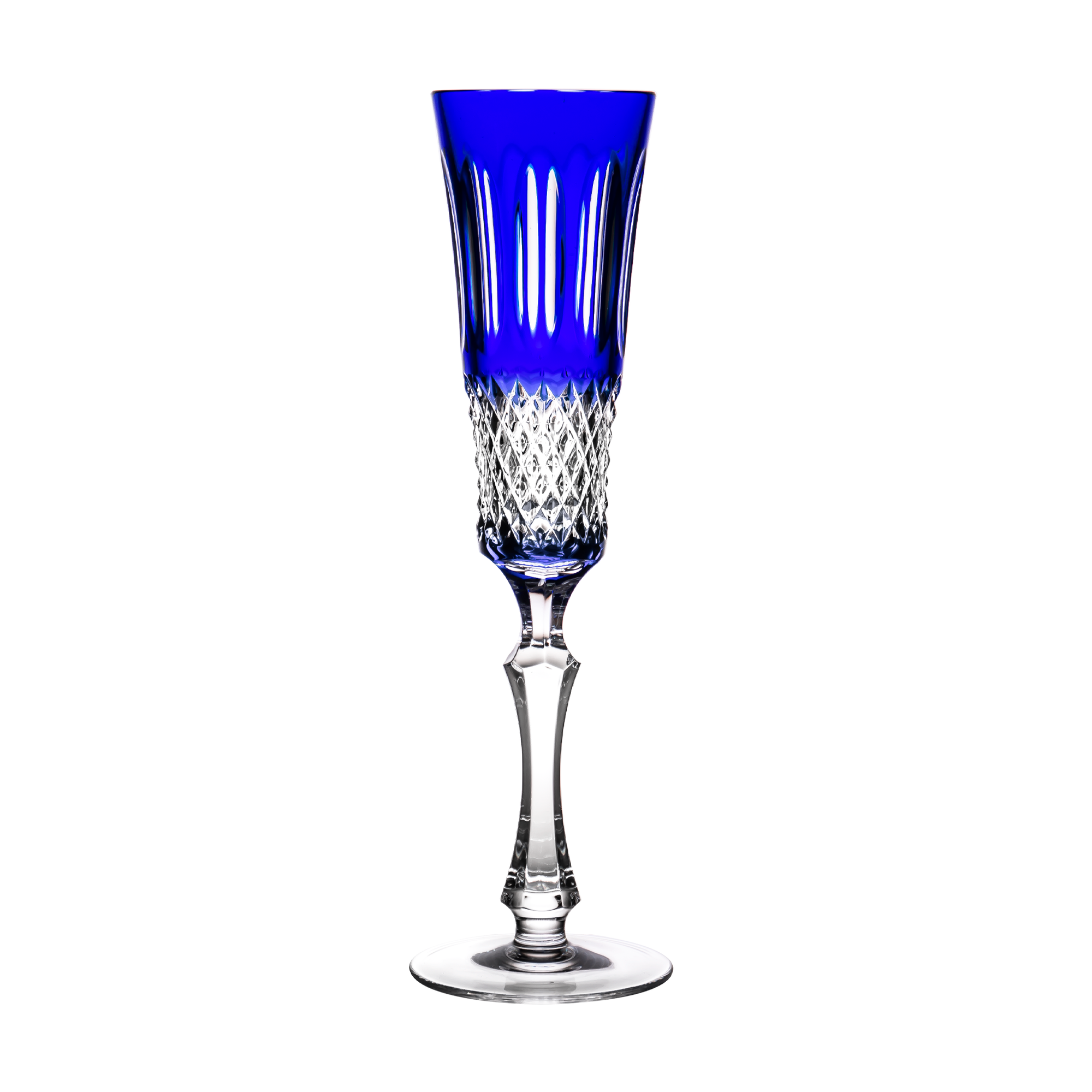 Colleen Encore Blue Champagne Flute 1st Edition