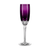 Castille Purple Champagne Flute