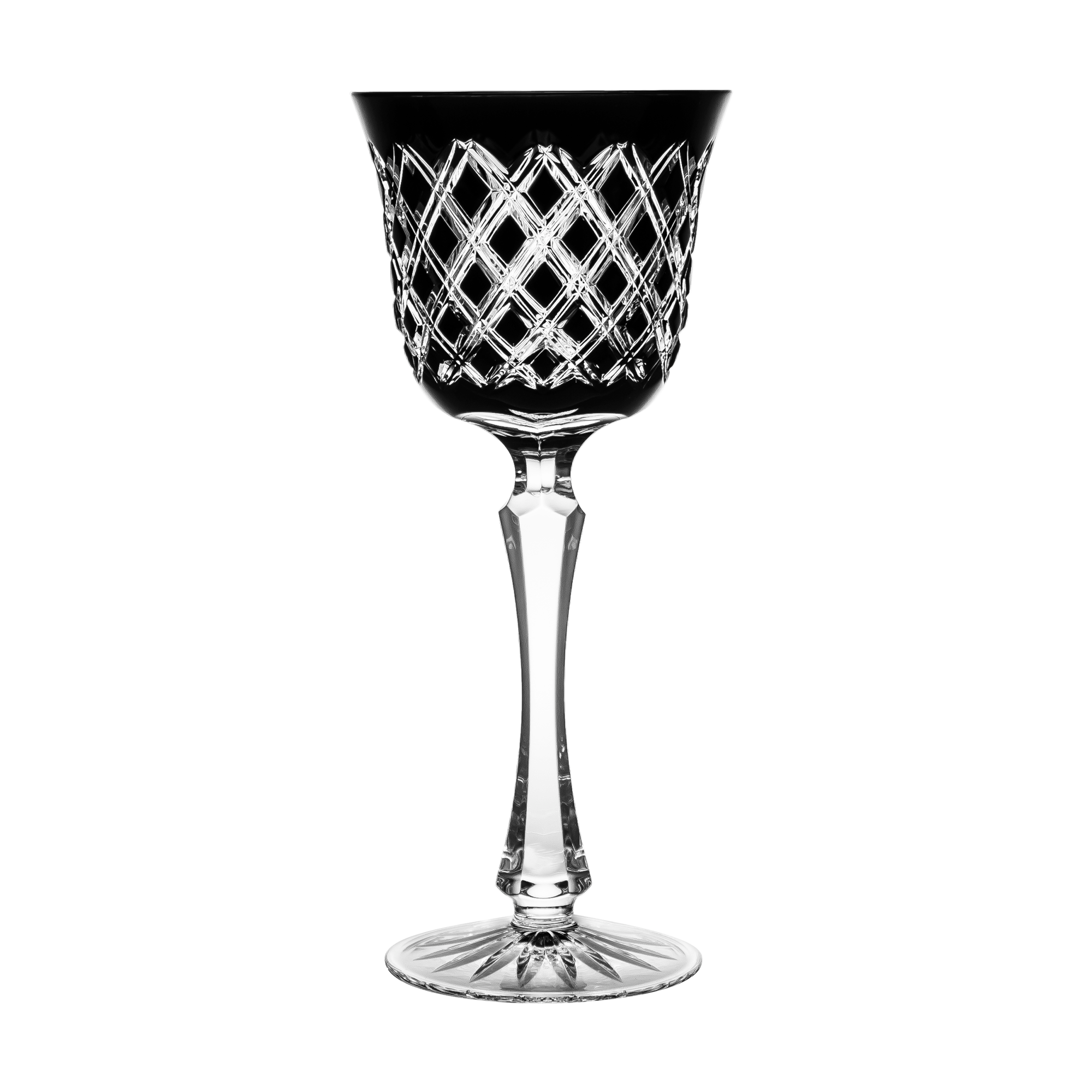 Fabergé Athenee Black Large Wine Glass