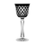 Fabergé Athenee Black Small Wine Glass