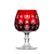 Fabergé Na Zdorovye Ruby Red Brandy Glass
