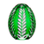 Fabergé Petite Green Egg Paperweight 2.4 in