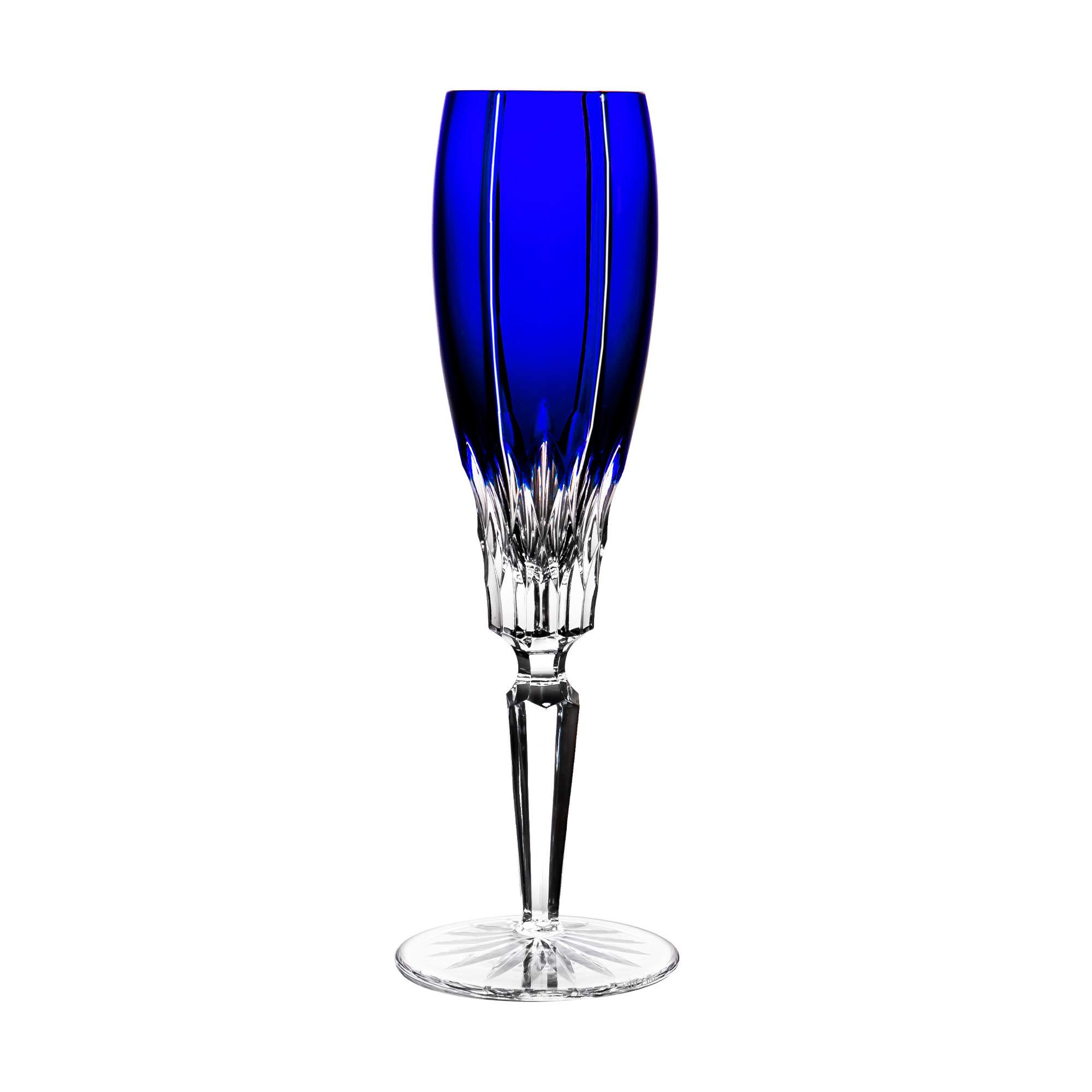 Castille Blue Champagne Flute 1st Edition