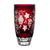 Marsala Ruby Red Vase 10.2 in