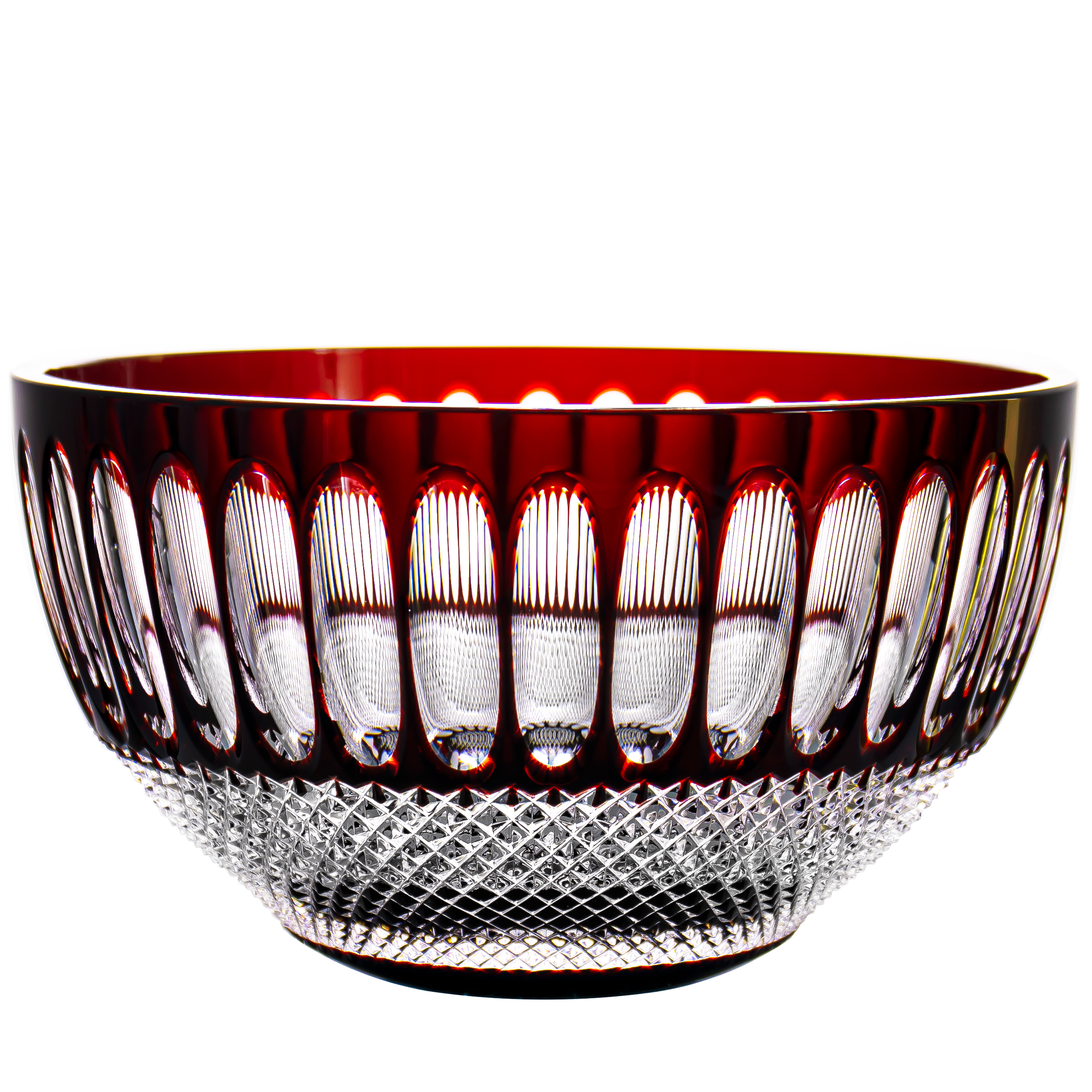 Ruby Red Glass Bowl