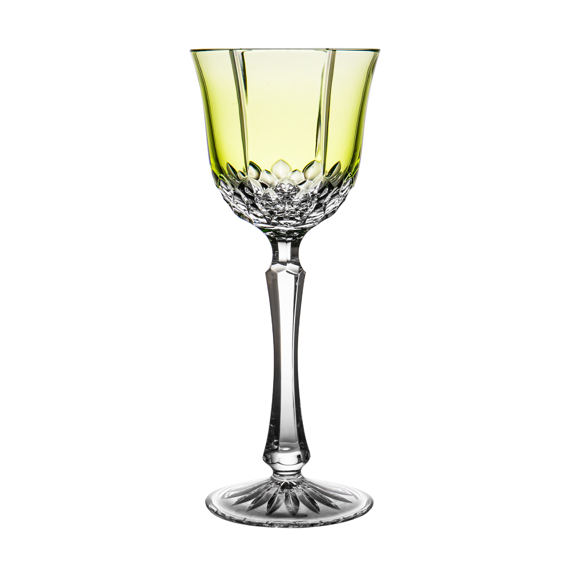 Castille Light Green Water Goblet 1st Edition
