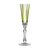 Castille Light Green Champagne Flute