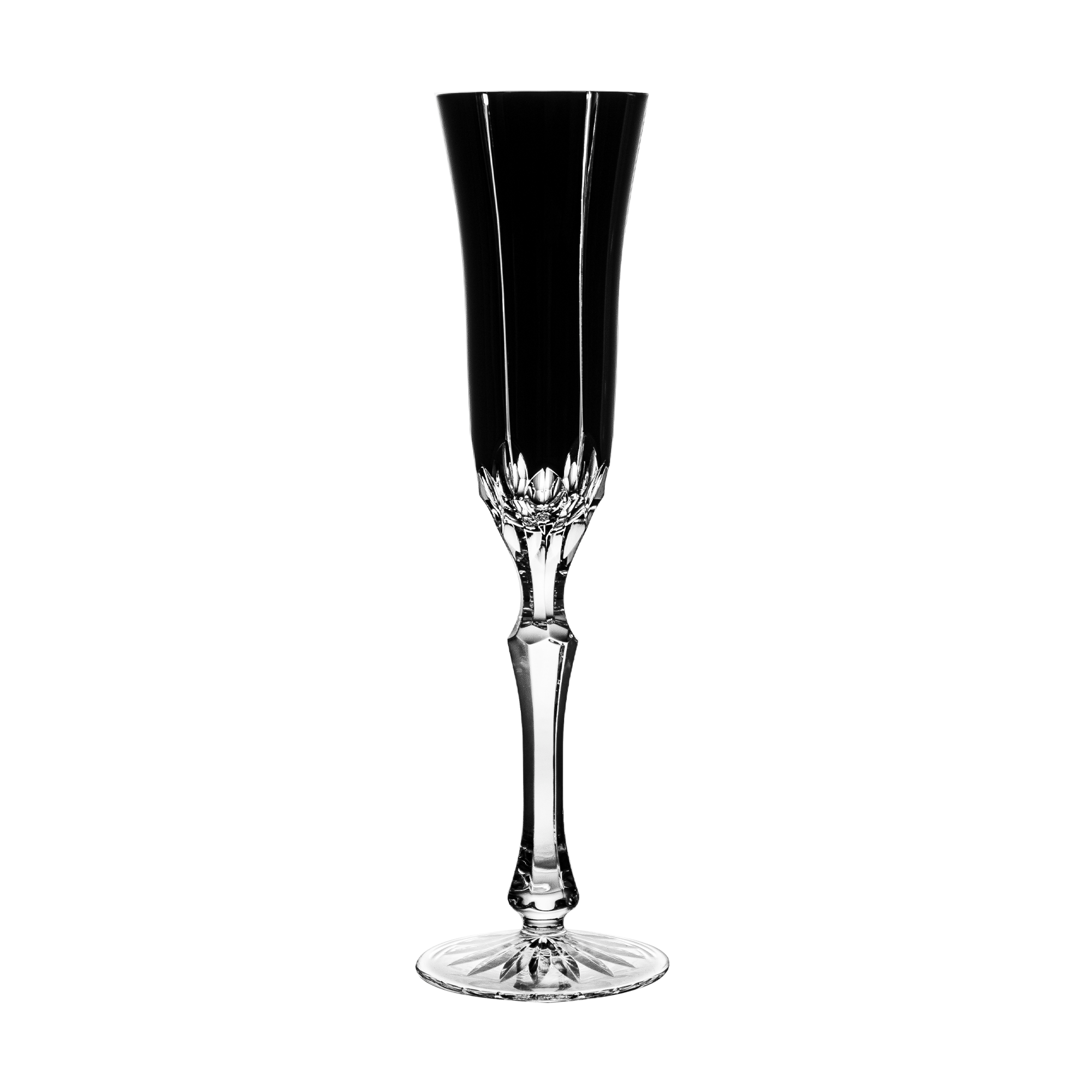 Castille Black Champagne Flute 1st Edition