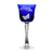 Butterfly Blue Water Goblet