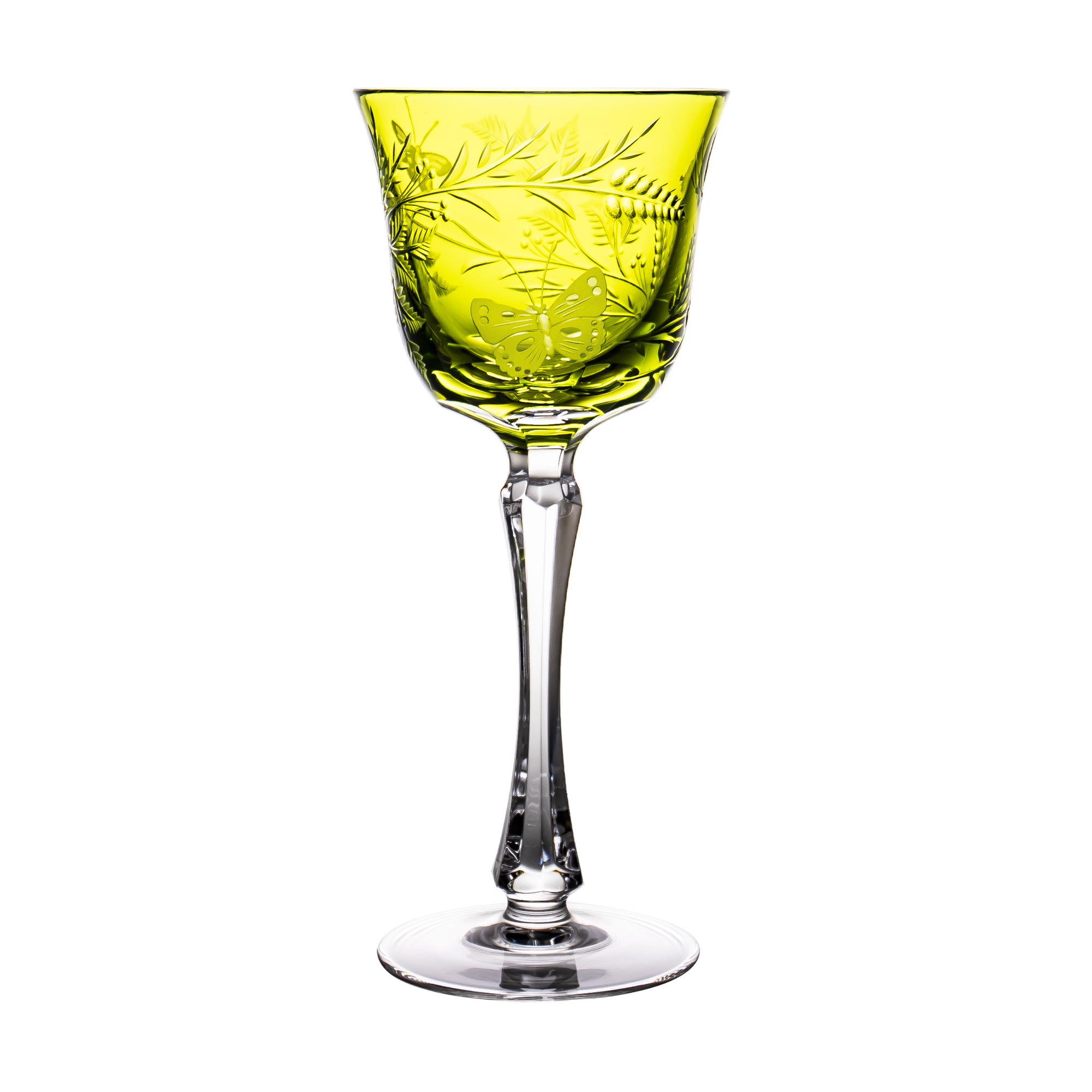 Butterfly Reseda Large Wine Glass