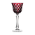 Stars Ruby Red Small Wine Glass