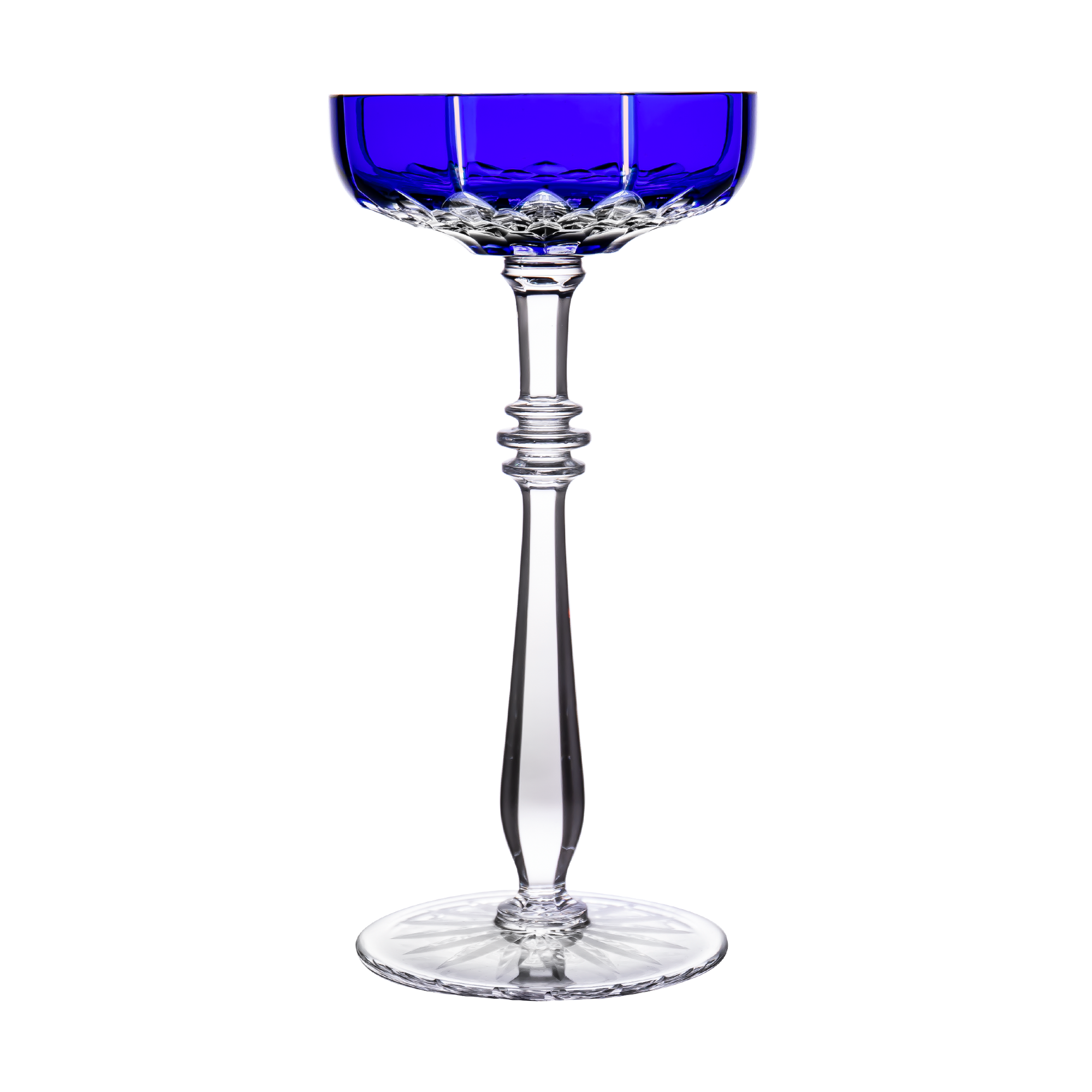 Castille Blue Champagne Coupe 1st Edition