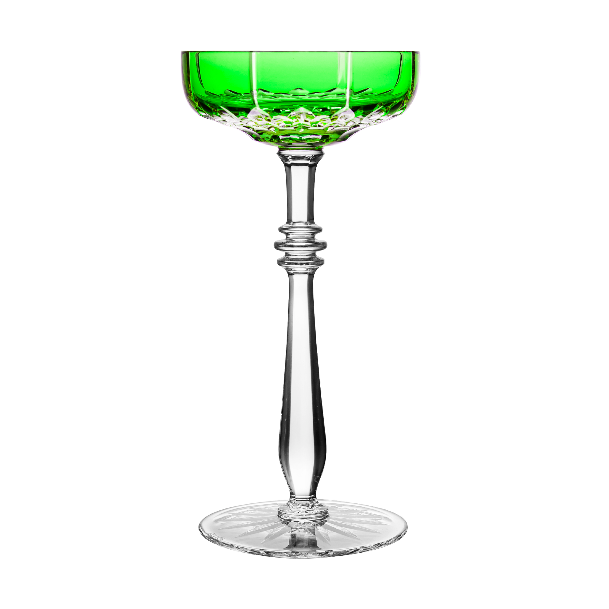 Castille Green Champagne Coupe 1st Edition