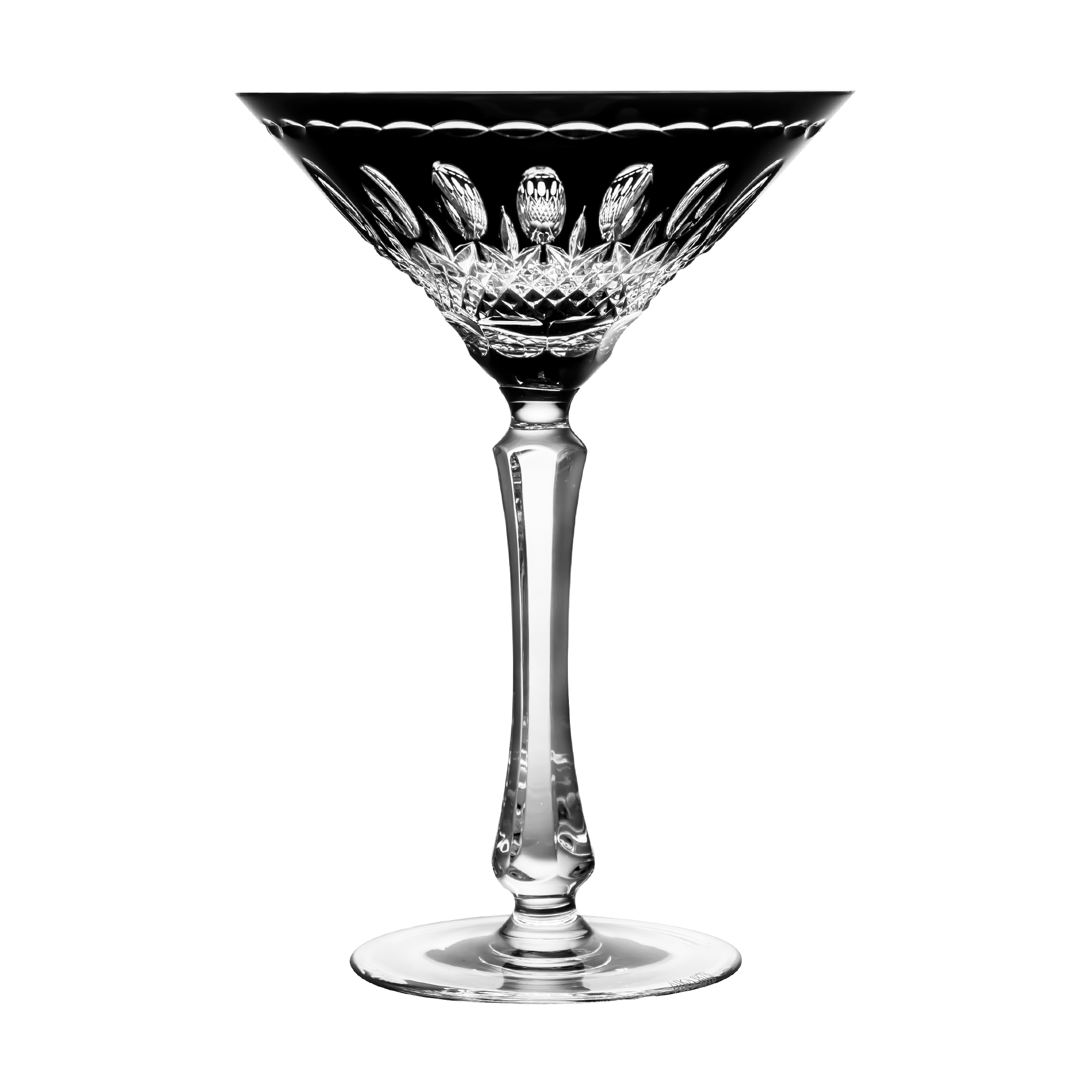 Majesty Black Martini Glass