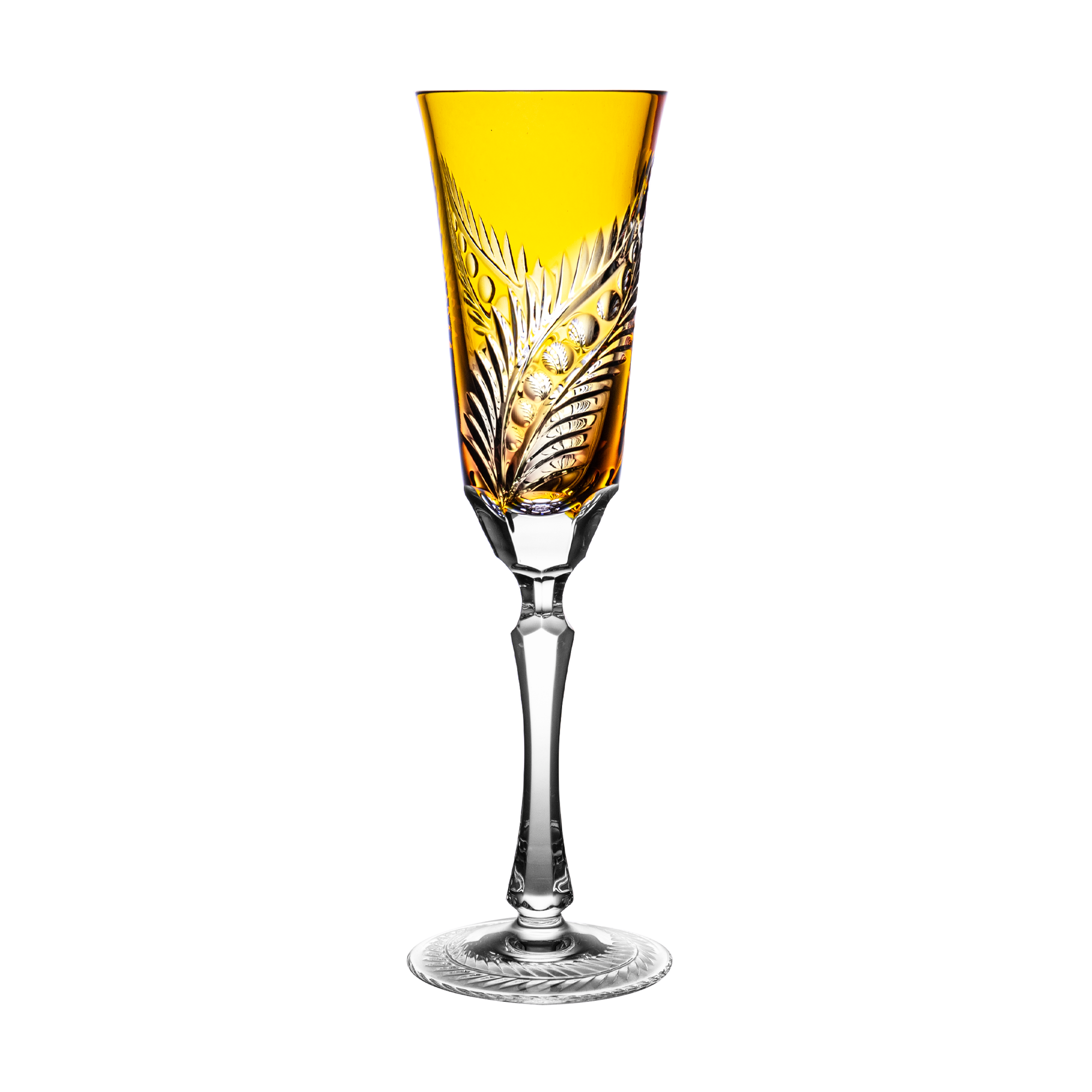 Fabergé Plume Golden Champagne Flute