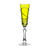 Birks Crystal Silver Ribbon Reseda Champagne Flute
