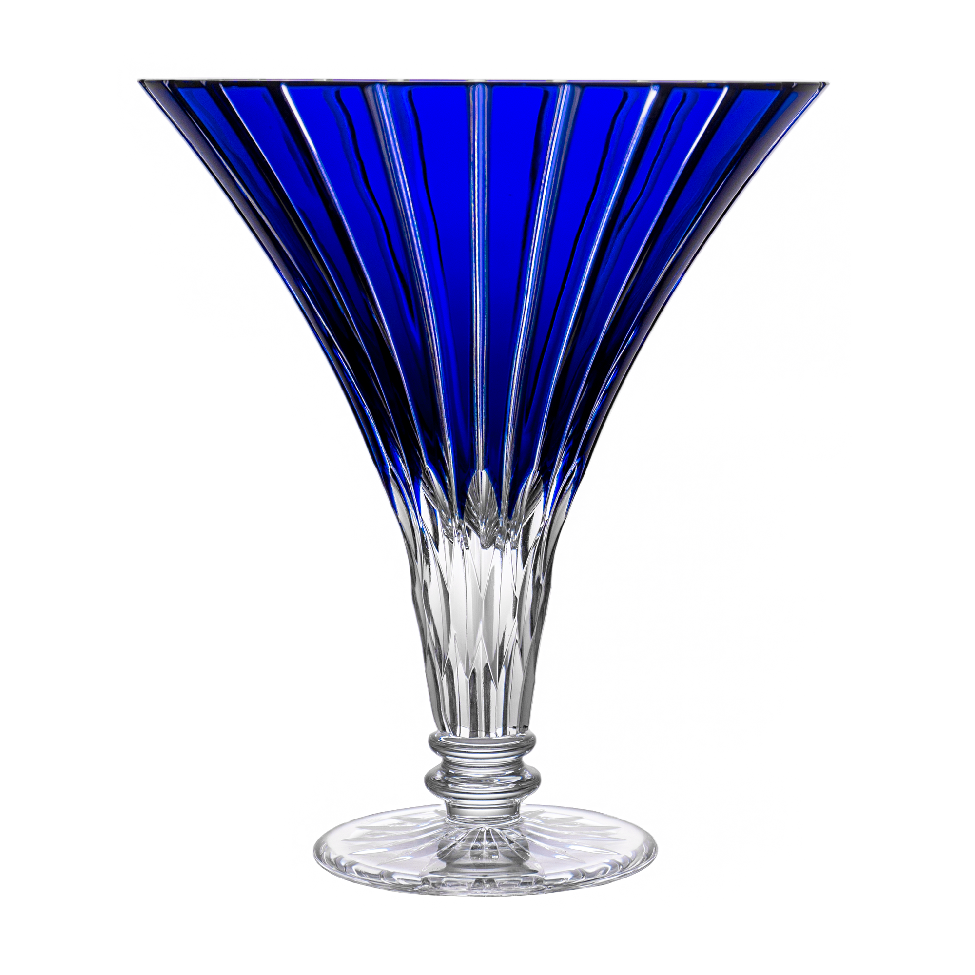 Castille Blue Vase 9.1 in