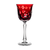Fabergé Bubbles Ruby Red Water Goblet