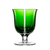 Cristal de Paris New York Green Large Wine Glass