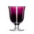 Cristal de Paris New York Purple Large Wine Glass