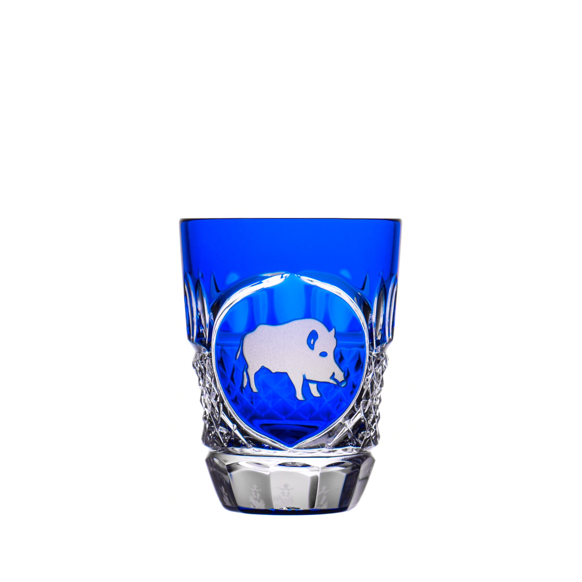 Fabergé Hunter Blue Shot Glass
