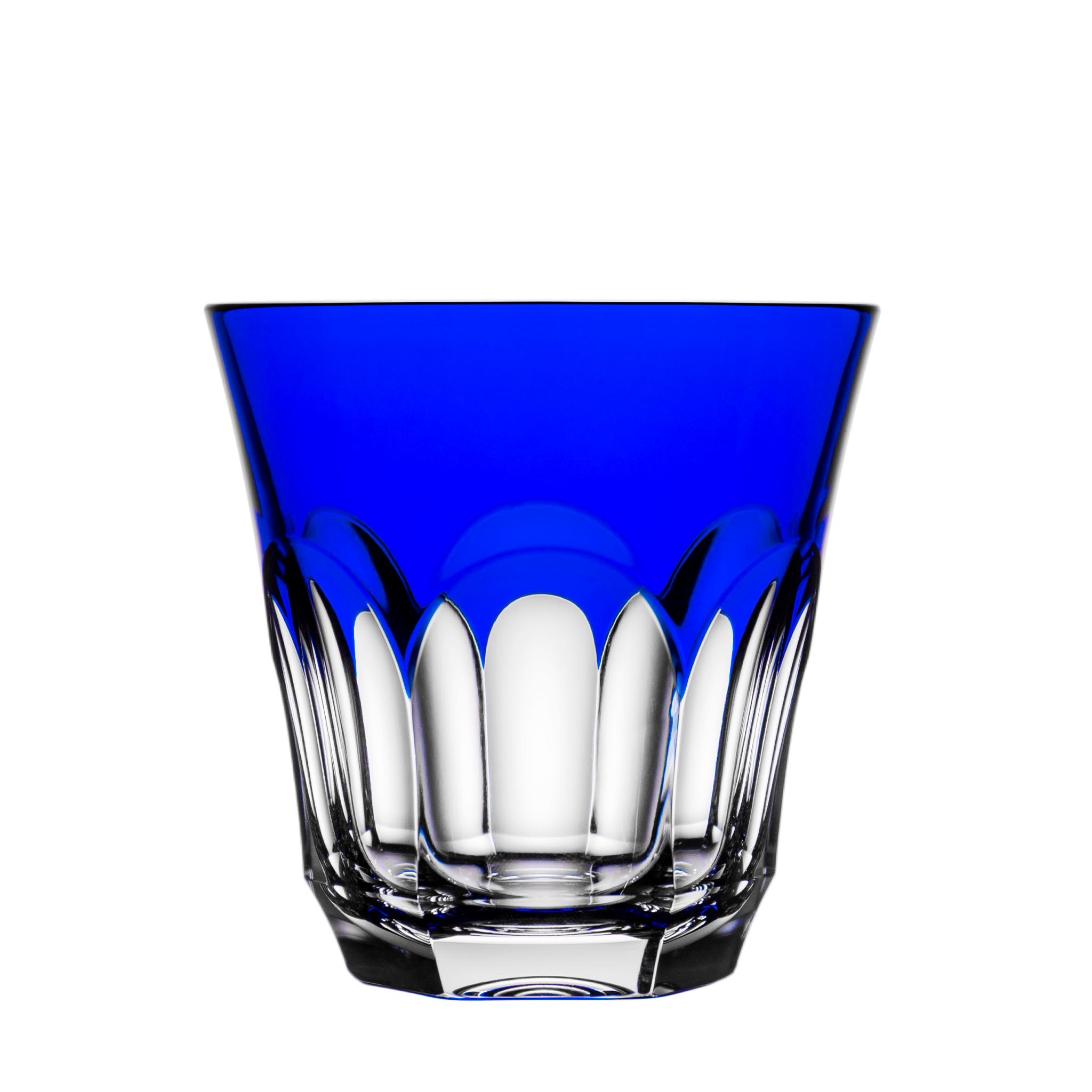 Cristal de Paris New York Blue Large Wine Glass - Ajka Crystal