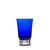 Cristal de Sèvres Vertigo T101 Vaso de chupito azul