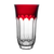 Cristal de Paris Eminence Ruby Red Vase 11.8 in