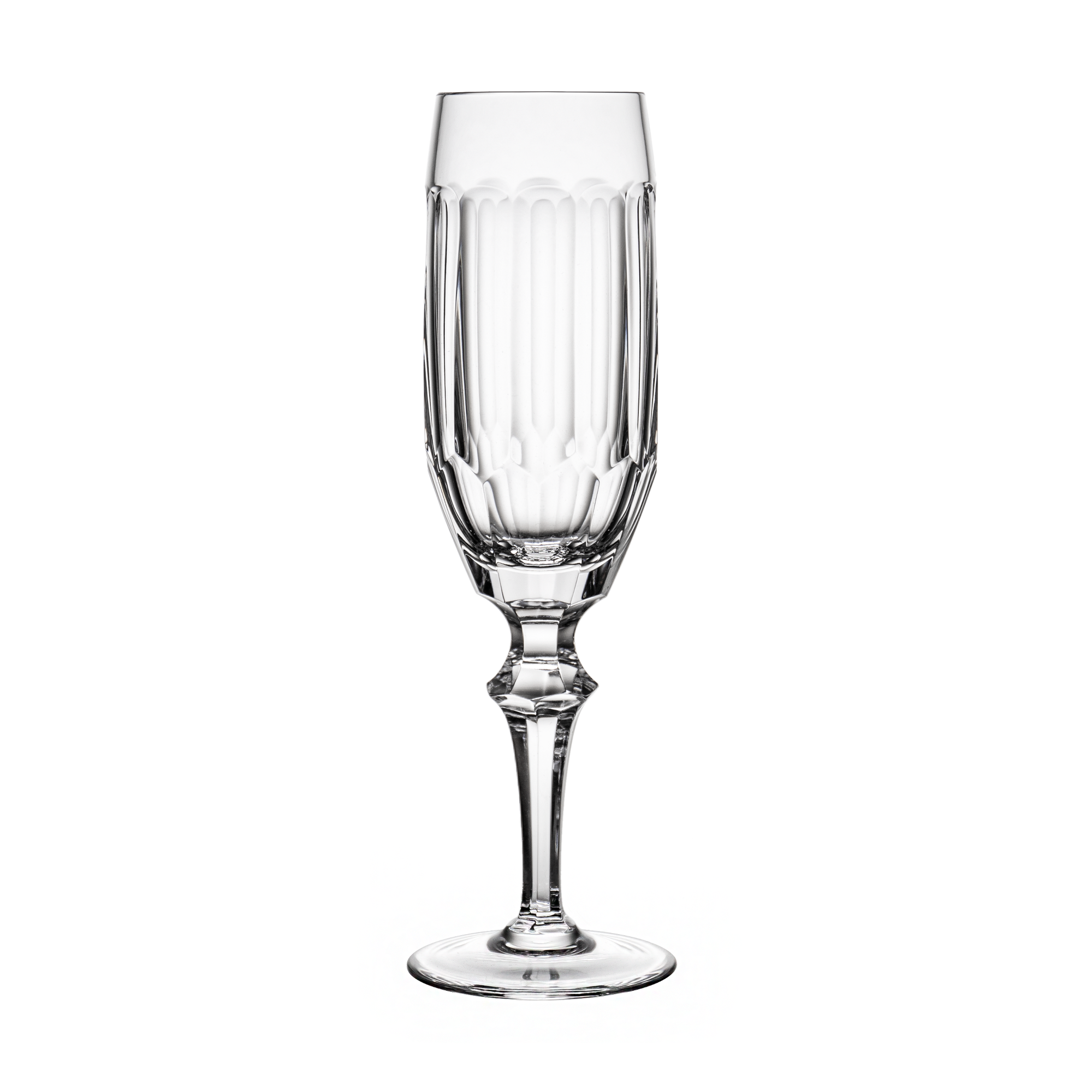 Birks Crystal Hive Champagne Flute