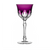 Cristal de Paris Rome Purple Small Wine Glass