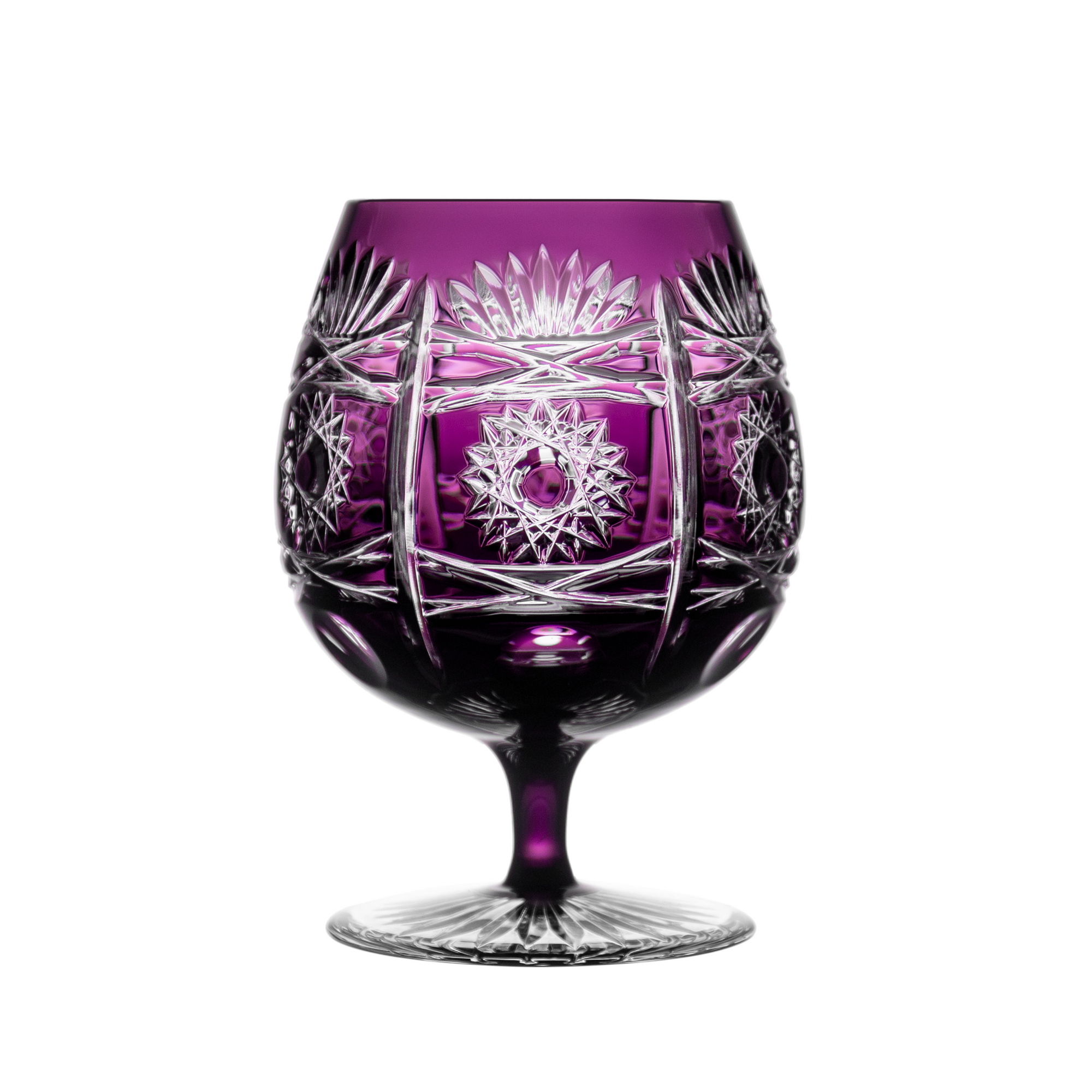 Fabergé Tsarevitch Purple Brandy Glass