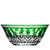 Majesty Green Small Bowl 4.9 in