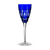 Birks Crystal Square Blue Water Goblet