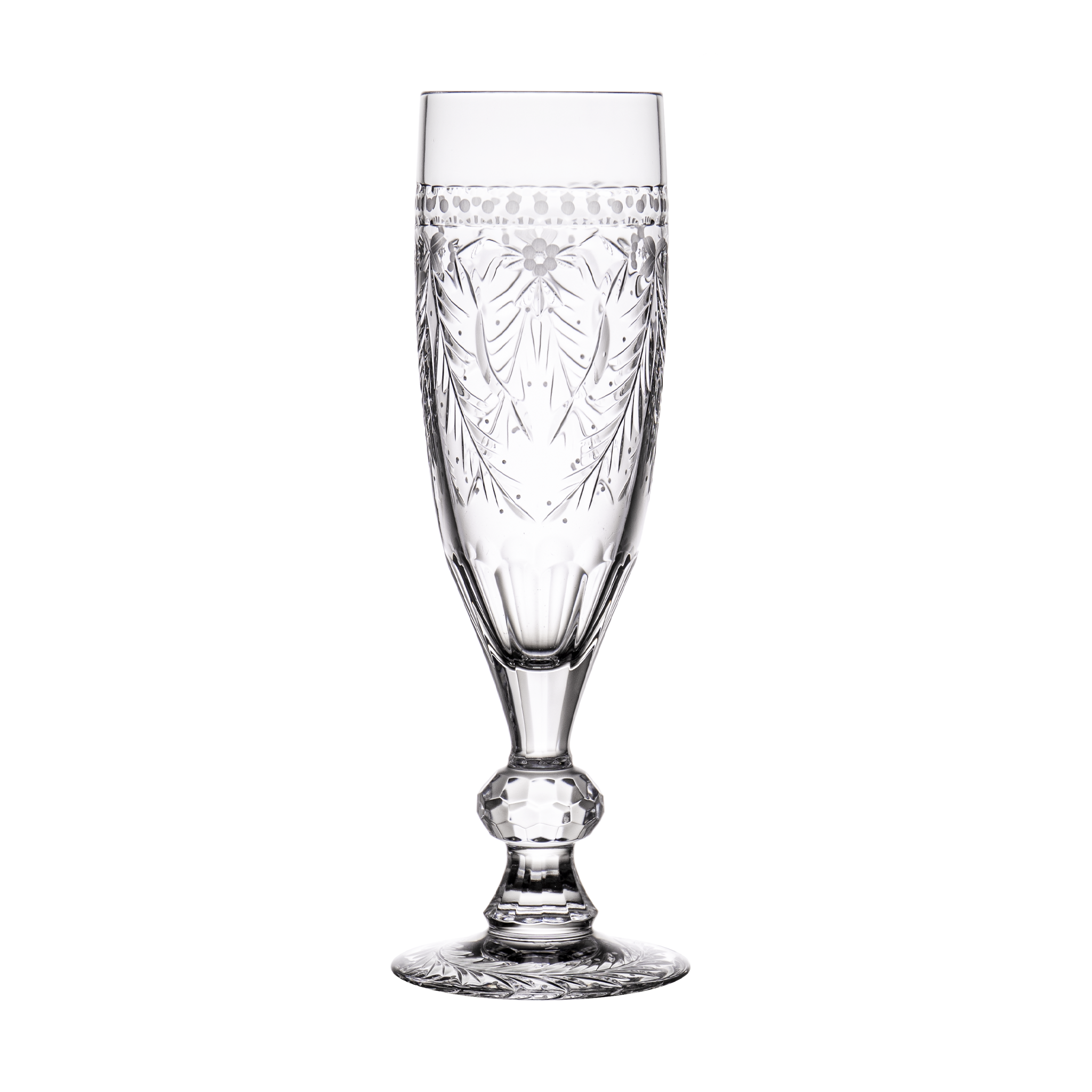 クリストフル　クリスタル イリアナ シャンパンフルートグラス Crystal champagne flutes - Set of 2 Iriana | Christofle USA