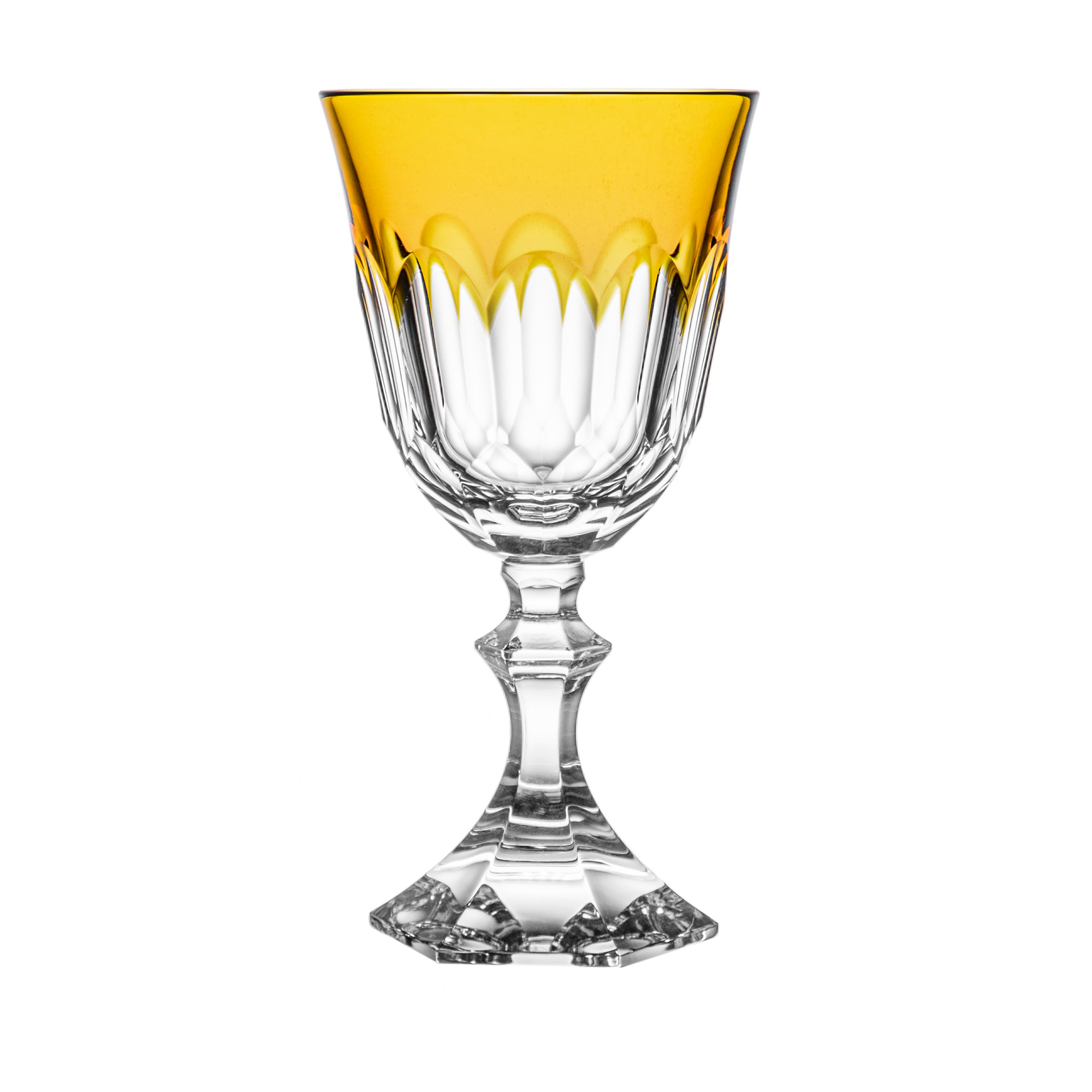 Cristal de Paris Eminence Golden Water Goblet
