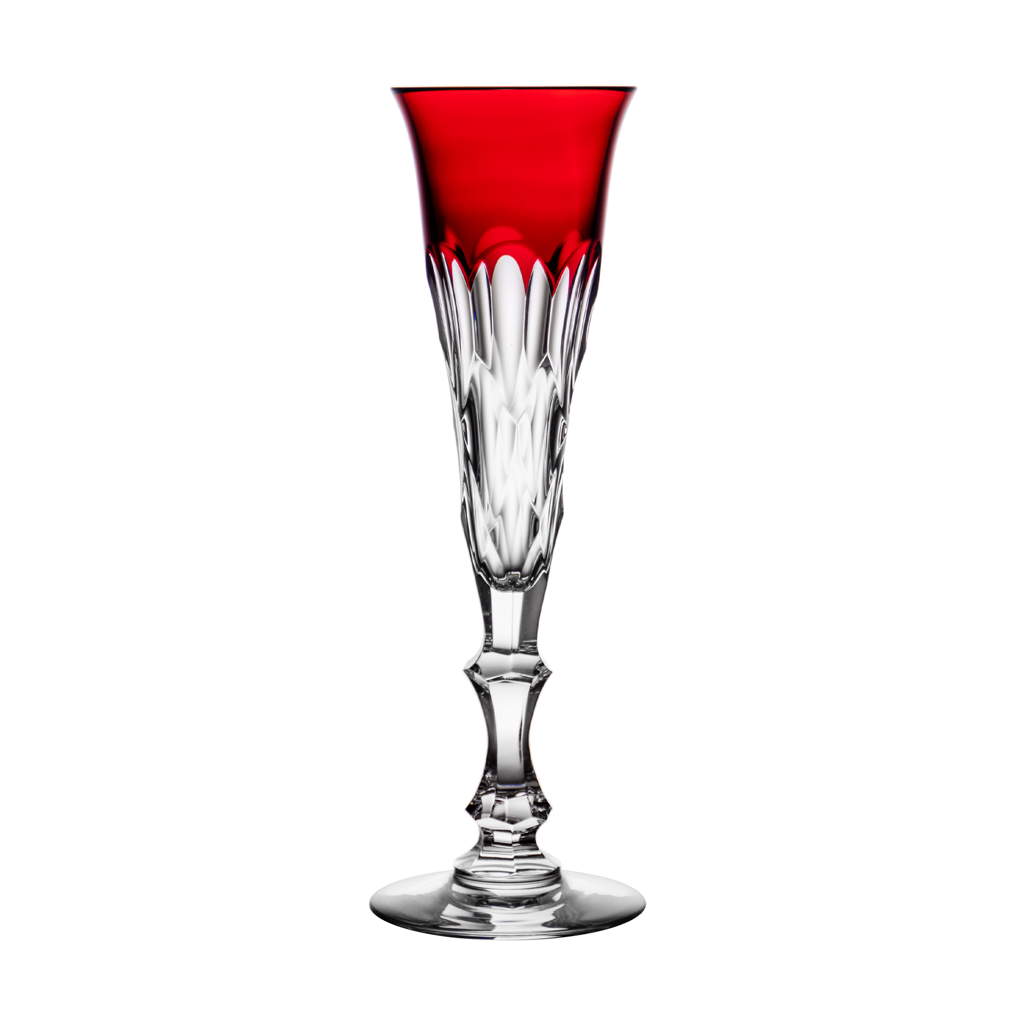 Fabergé Anna Ruby Red Champagne Flute