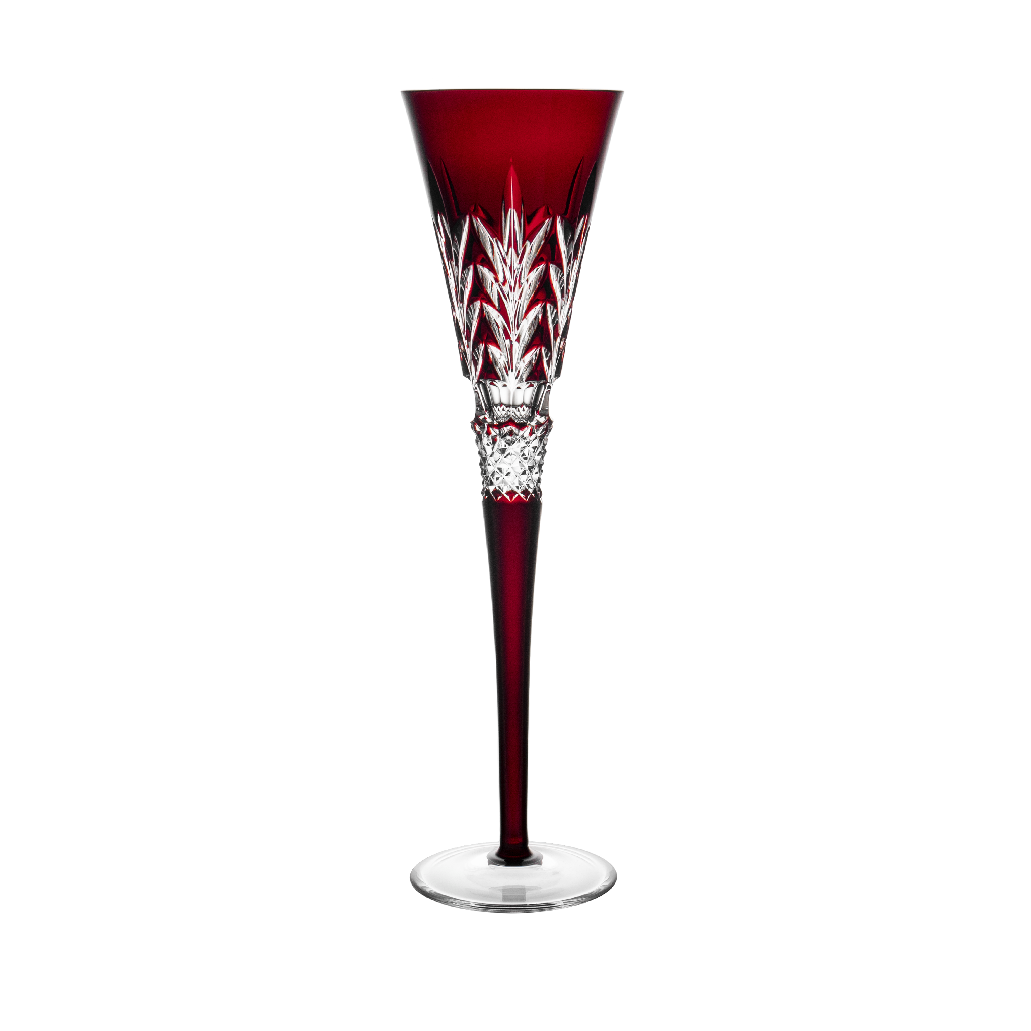 Fabergé Na Zdorovye Ruby Red Martini Glass - Ajka Crystal