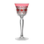 Val Saint Lambert Riquewihr Golden Red Small Wine Glass